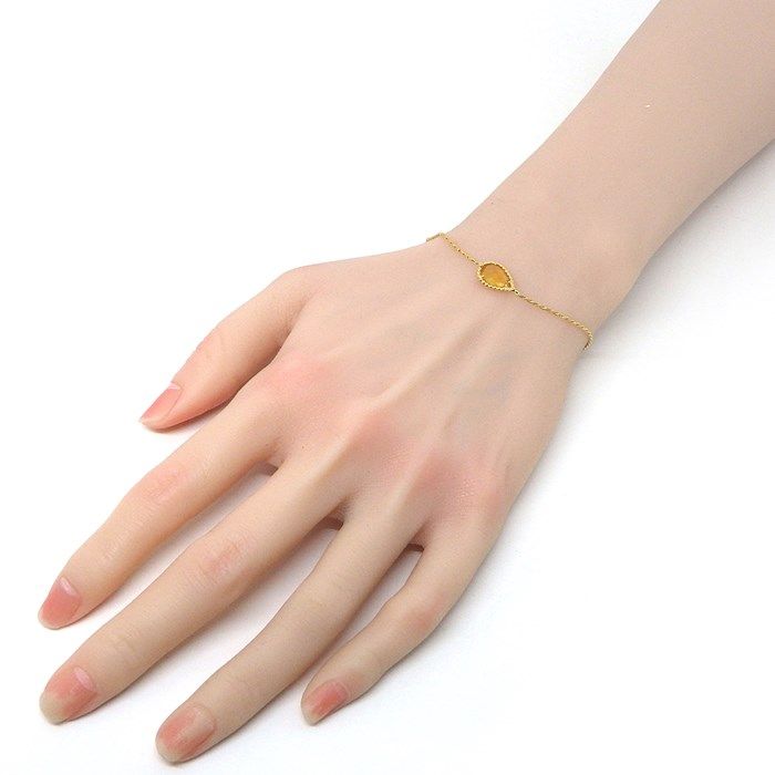 Boucheron Serpent Bohème Small Drop Motif Citrine Bracelet in K18YG