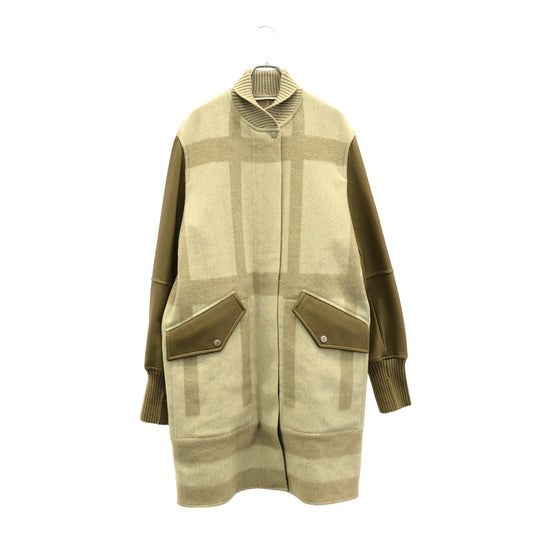 HERMES Camel Cashmere Coat - Timeless Elegance in Size 38