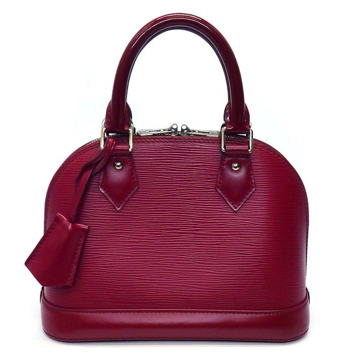 Louis Vuitton Alma BB Handbag in Fuchsia Epi Leather - Exquisite Craftsmanship