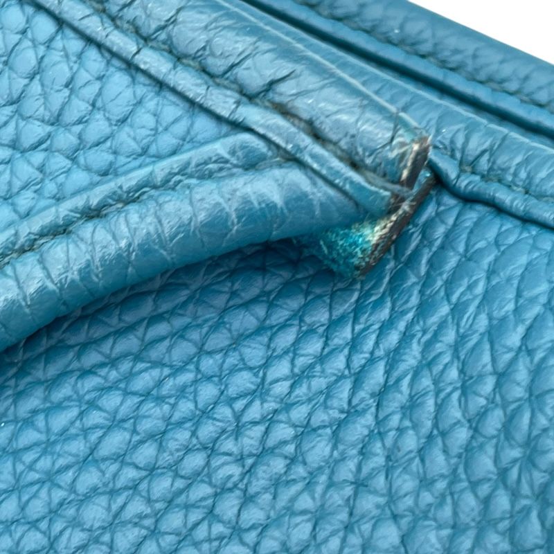 HERMES Evelyne III GM Cobalt Togo Leather Shoulder Bag