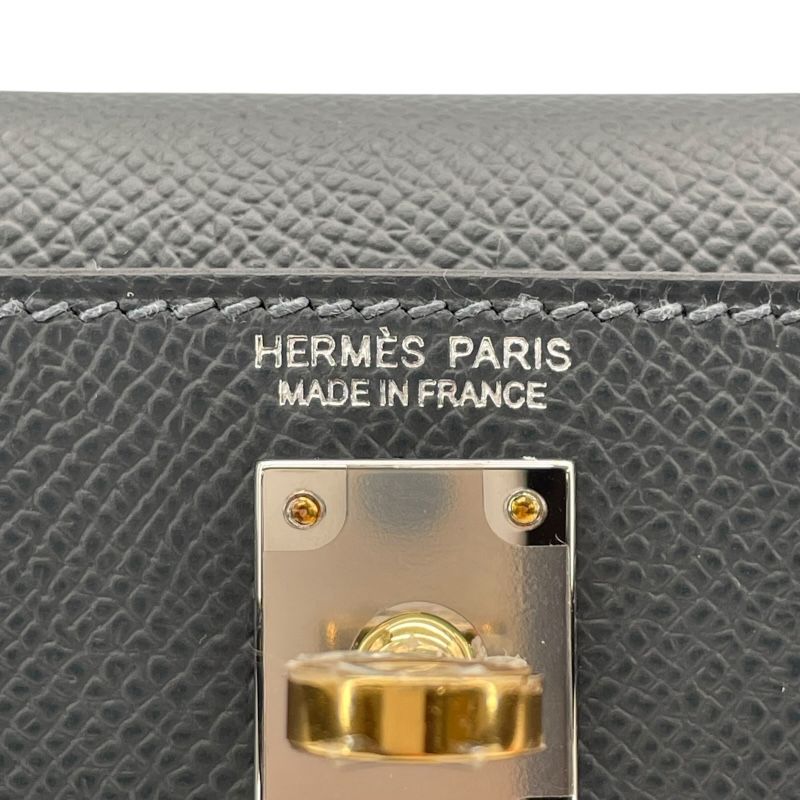 HERMES Mini Kelly 2 W刻 Grimitist Gold & Silver Hardware