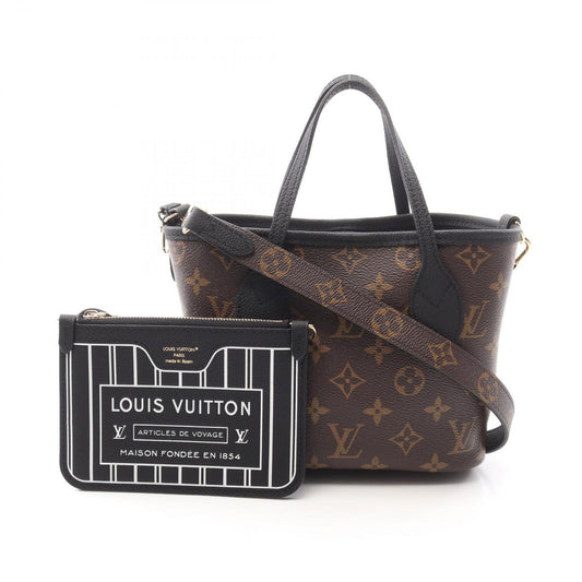 Louis Vuitton Neverfull Inside Out BB Tote Bag - Black Monogram