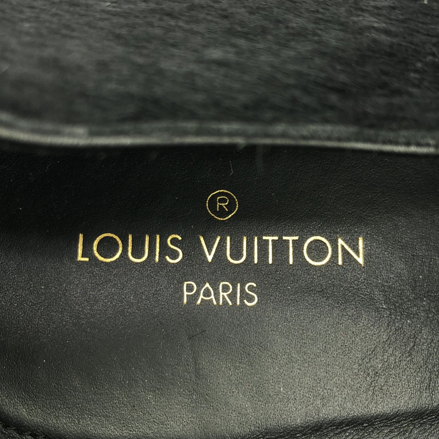 LOUIS VUITTON Black Leather Loafers - Timeless Elegance