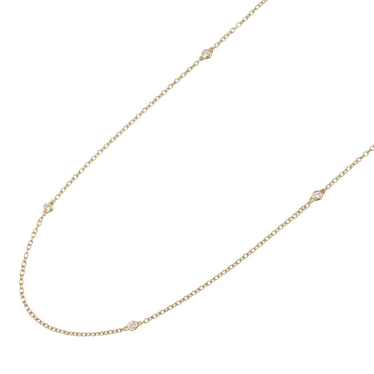 TIFFANY & CO. By the Yard Necklace in 18K Yellow Gold with Diamonds