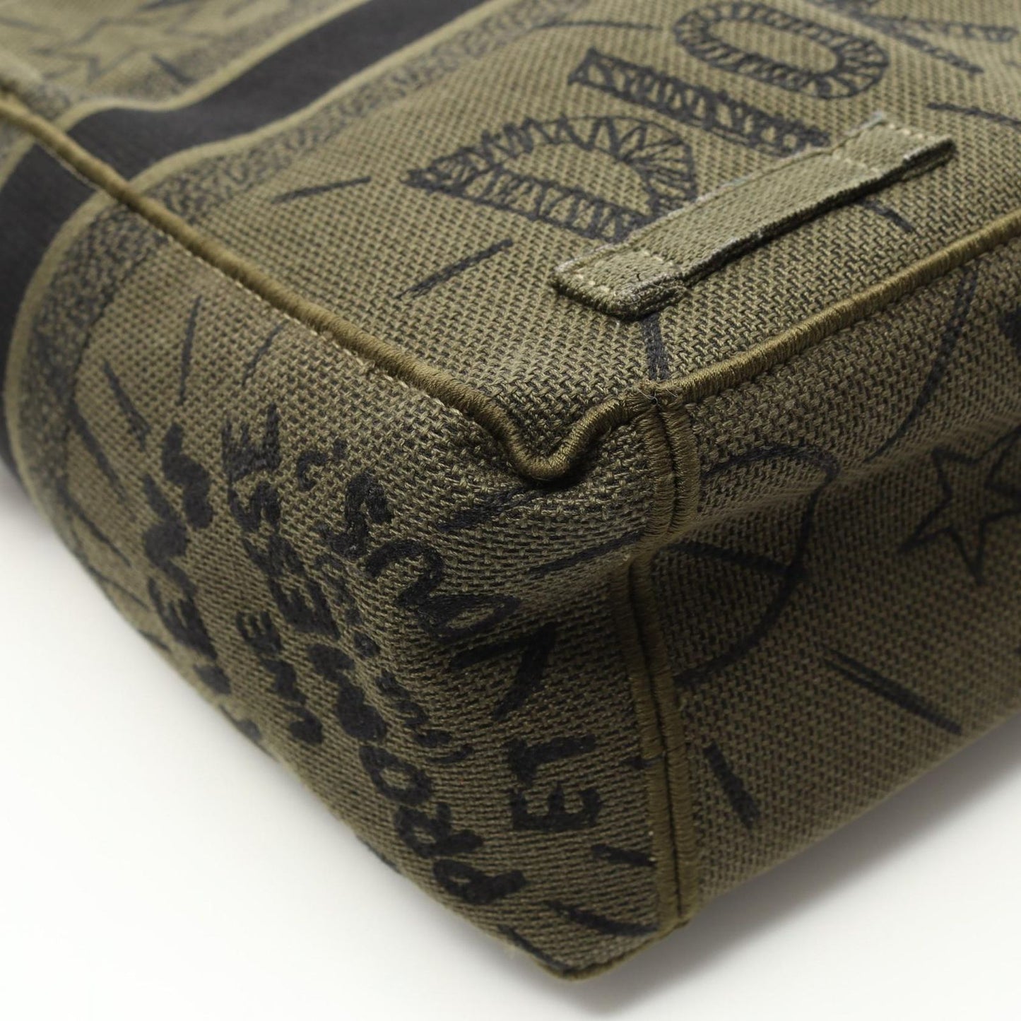 Dior Camp Shoulder Bag in Khaki Canvas - Timeless Elegance