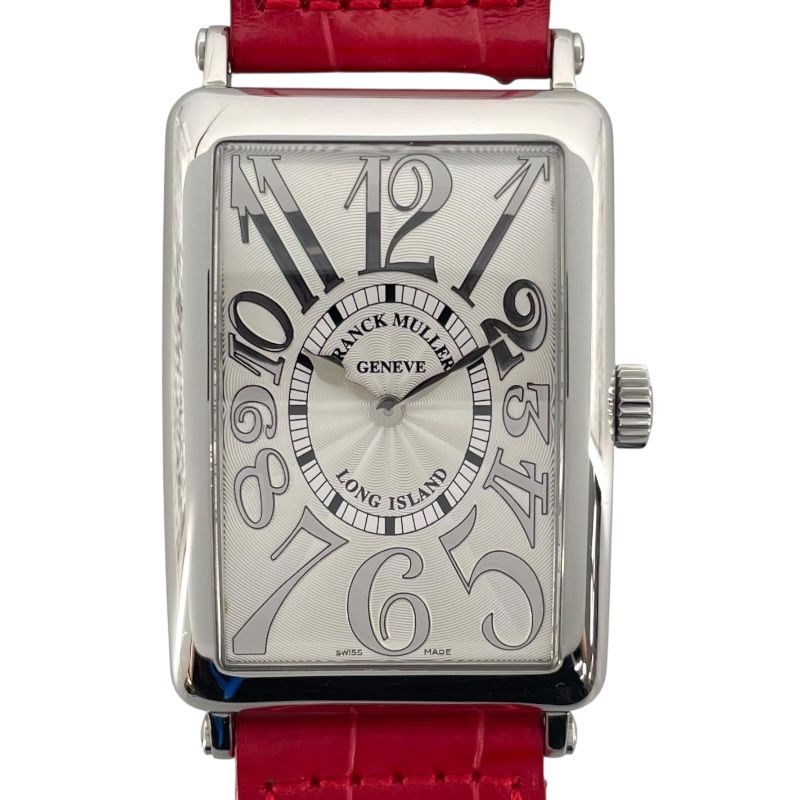 Franck Muller Long Island Relief 1002QZREL Silver Men's Watch