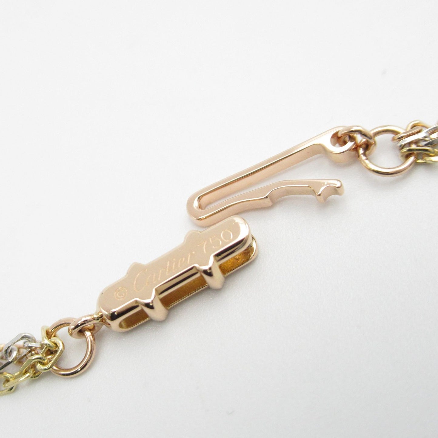 Cartier Trinity Necklace in K18 Gold - Timeless Elegance