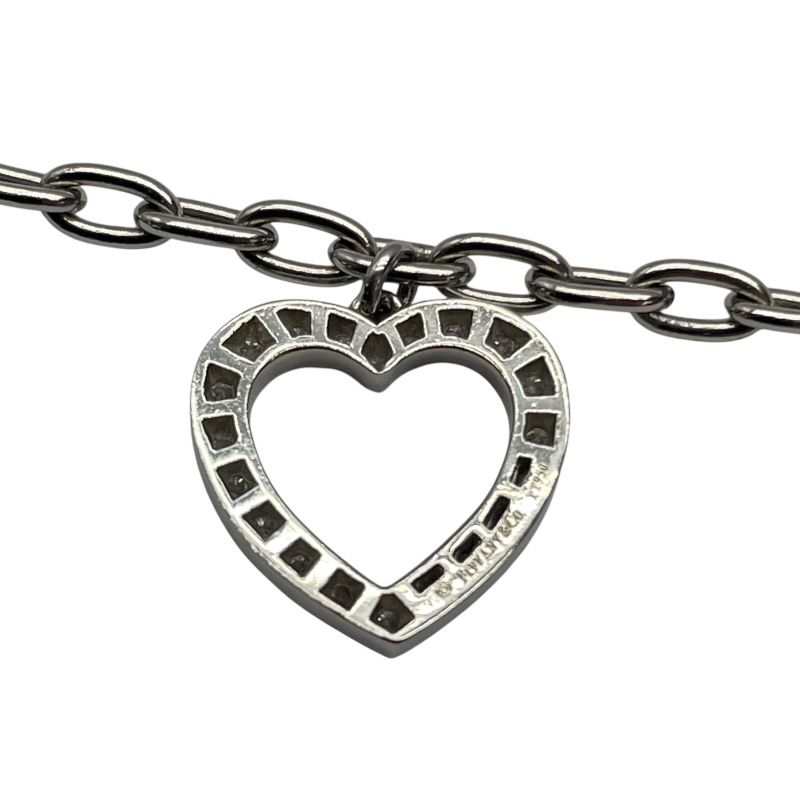 Tiffany & Co. Sentimental Hard Bracelet in Platinum with Diamonds