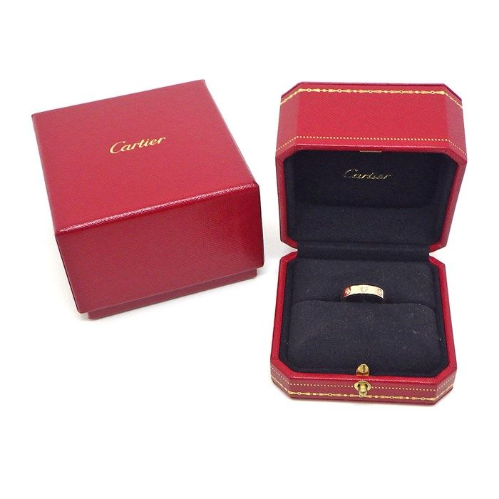 Cartier Love Ring Small Model SM B4050850 with Diamonds