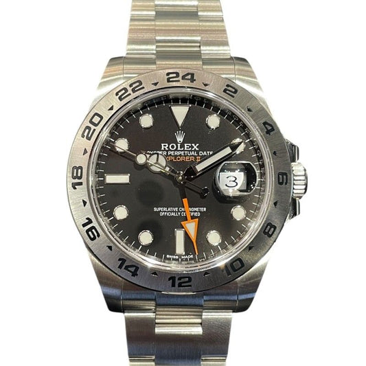 Rolex Explorer II 216570 Black Stainless Steel Automatic Watch