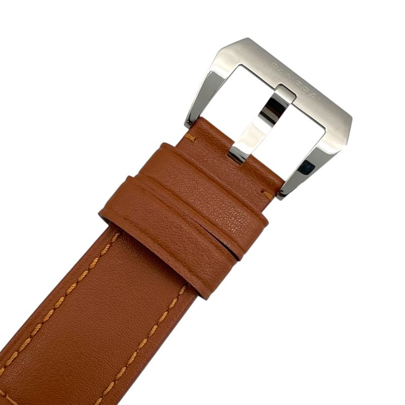 Panerai Luminor Marina Logo Acciaio PAM00632 - Brown Dial, Manual Wind