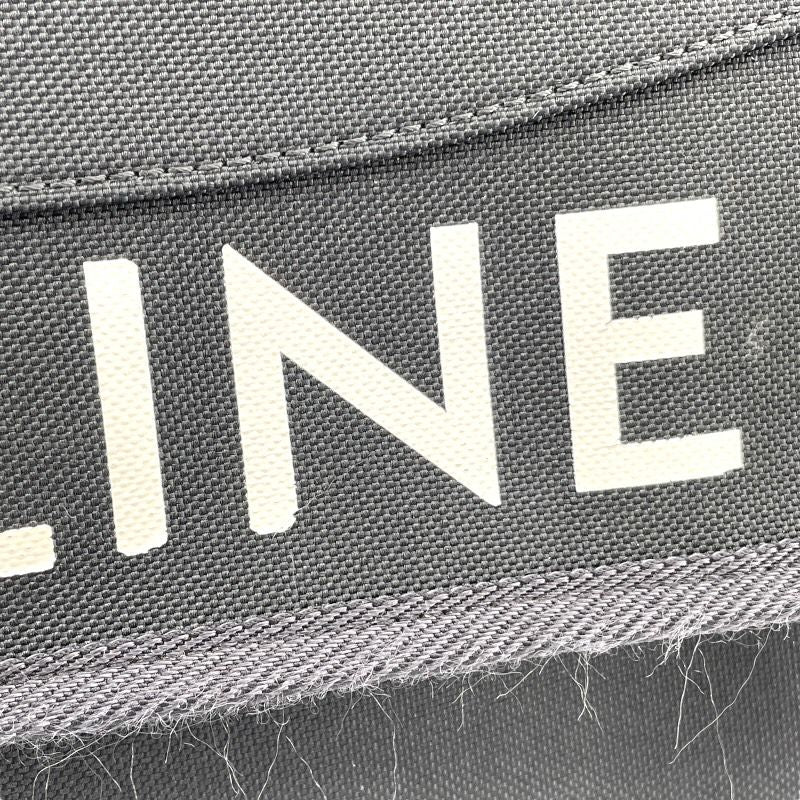 CELINE Trekking Messenger Bag in Black Canvas - Unisex Luxury