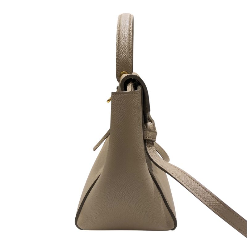 CELINE Belt Bag Micro 189153 Beige & Gold Hardware - Exquisite Craftsmanship