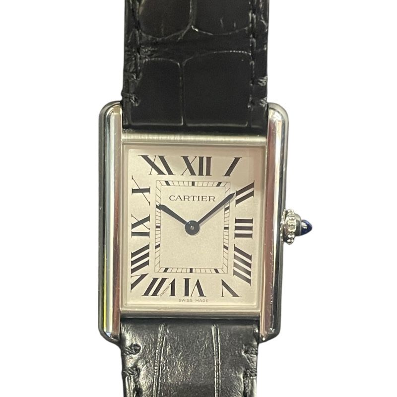 Cartier Tank Must LM Solar Beat WSTA0059 - Timeless Elegance