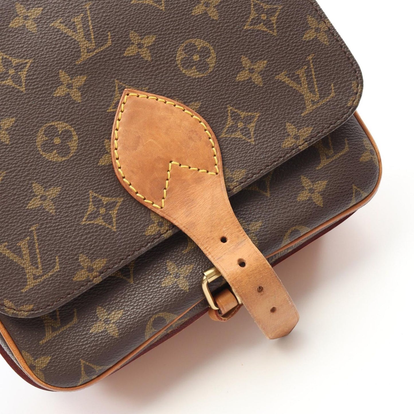 Louis Vuitton Monogram Canvas Cartouchière MM Shoulder Bag