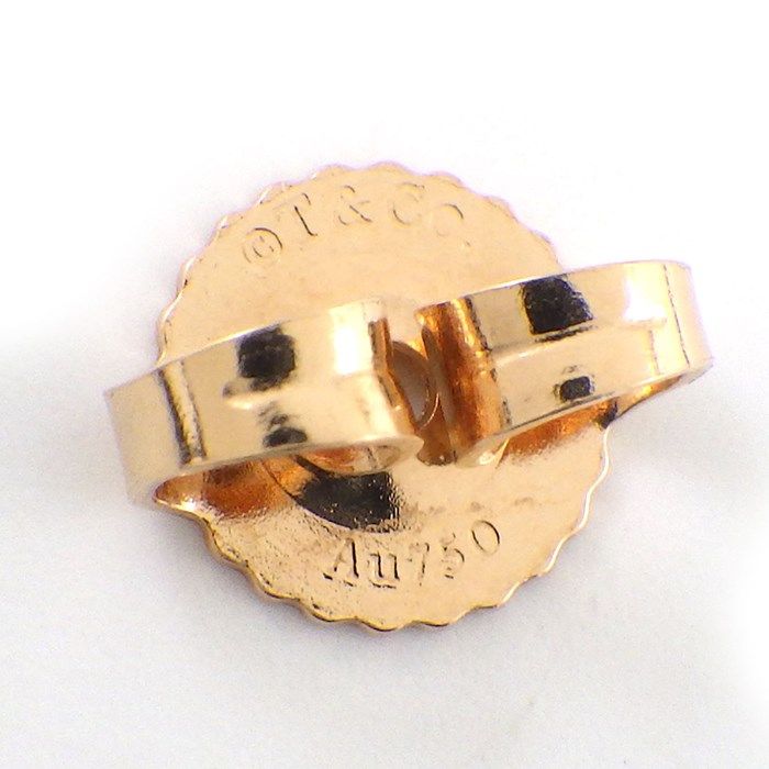 Tiffany & Co. Atlas X Hoop Earrings in K18 Pink Gold