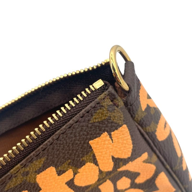 Louis Vuitton Monogram Graffiti Pochette Accessoires - Brown