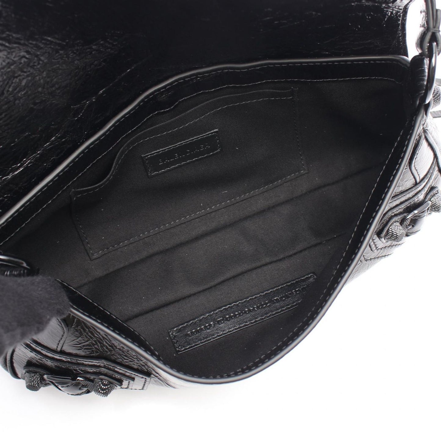 BALENCIAGA Le Cagole S Shoulder Bag in Black Leather - New