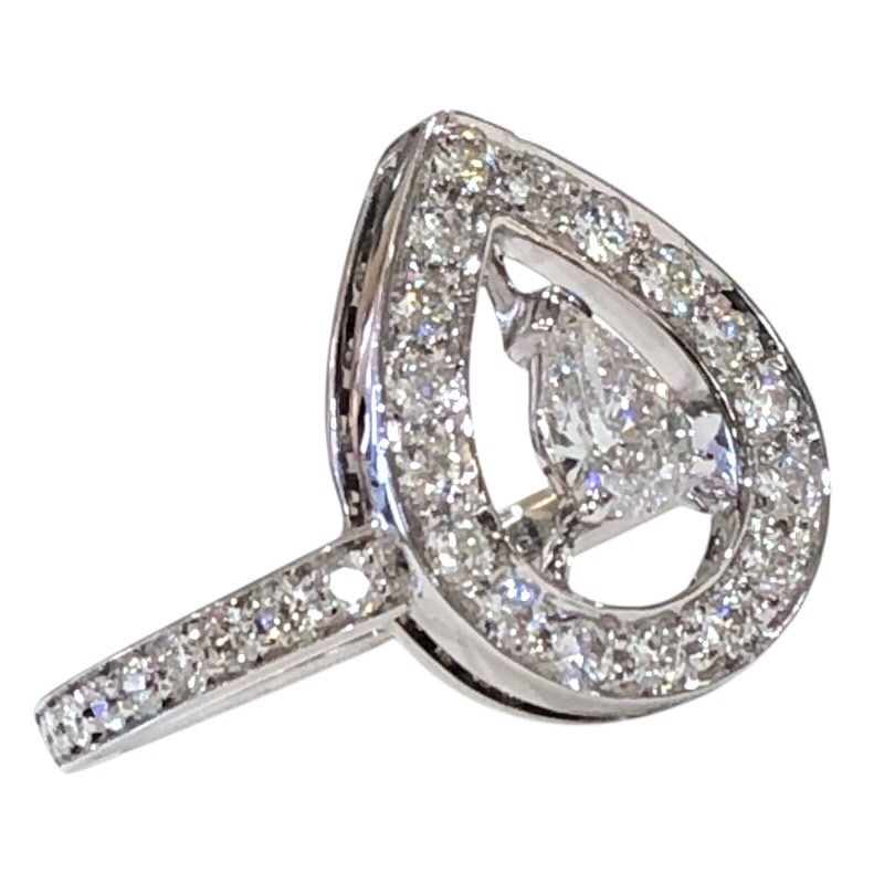 BOUCHERON Avaringe 750WG Diamond Ring - Exquisite Luxury