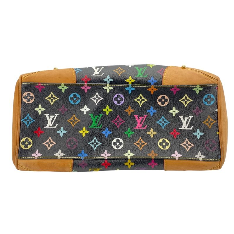 Louis Vuitton Claudia M40195 Noir Monogram Multicolor Handbag