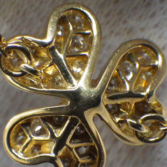 Van Cleef & Arpels Frivole Mini Bracelet with Diamonds in 18K Yellow Gold