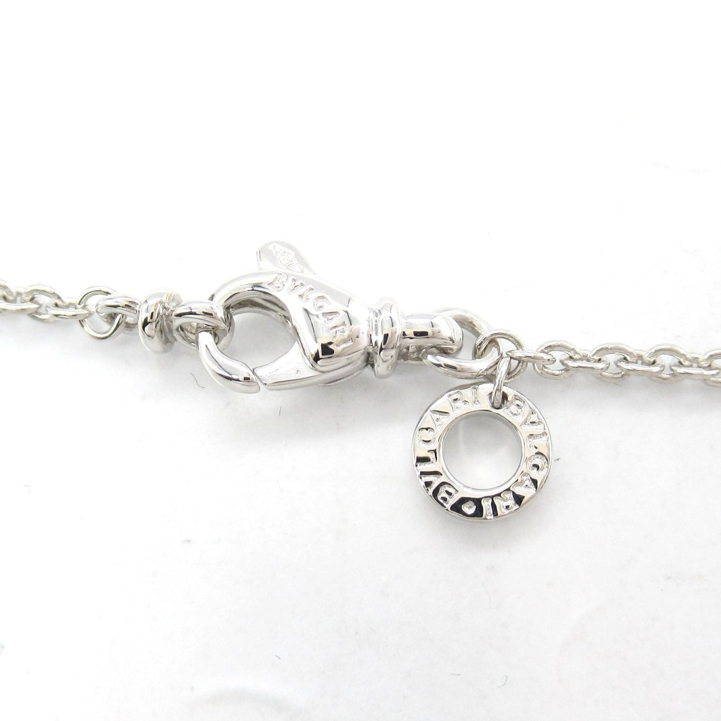 BVLGARI B-zero1 Necklace in K18 White Gold - Timeless Elegance