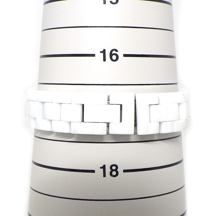 Chanel J12 H5698 White Dial Ceramic & Stainless Steel Watch