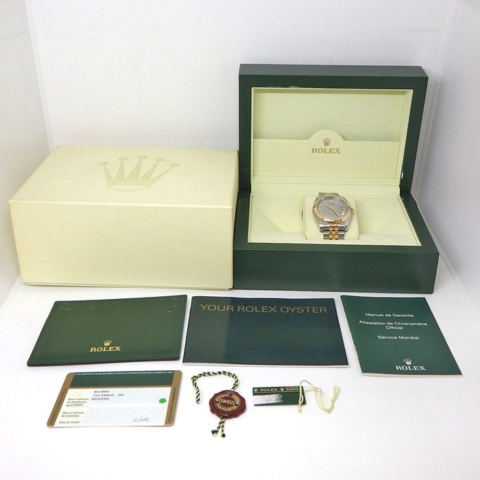 Rolex Datejust 36mm 116203 - Exquisite Roman Dial in Grey
