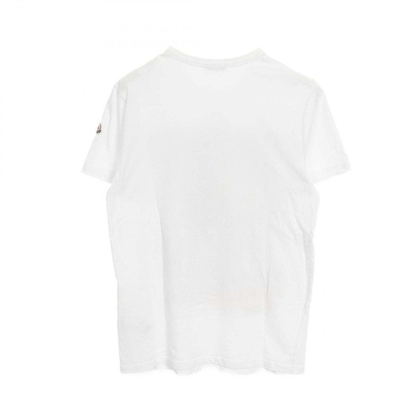 MONCLER Cotton T-Shirt - Timeless White Elegance for Men