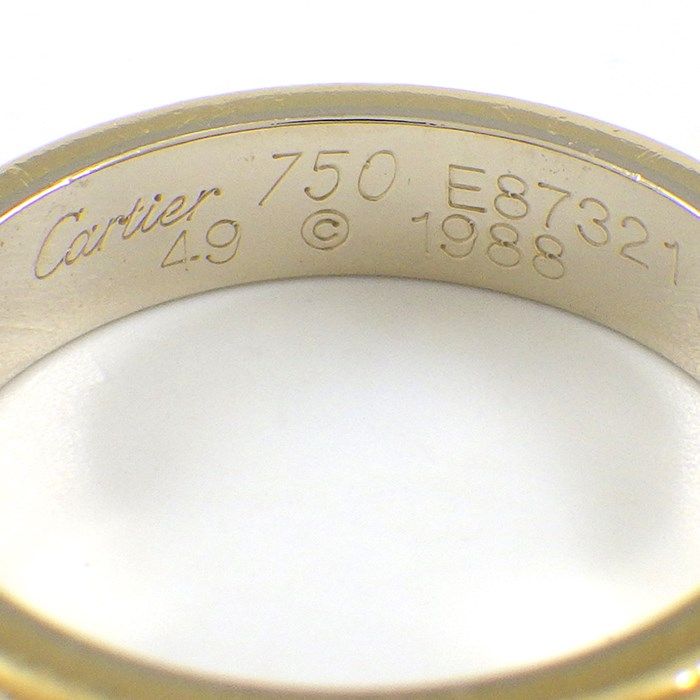 Cartier Vendôme Louis Cartier Tri-Color Wedding Band Ring