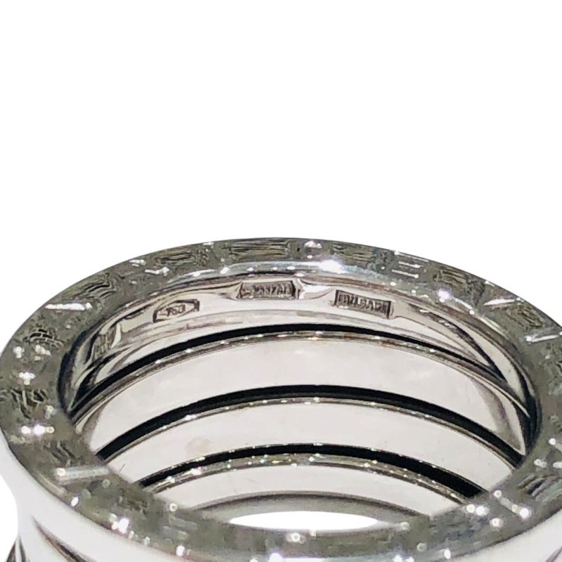 BVLGARI B.zero1 3-Band Ring in 18K White Gold - Size 6.5