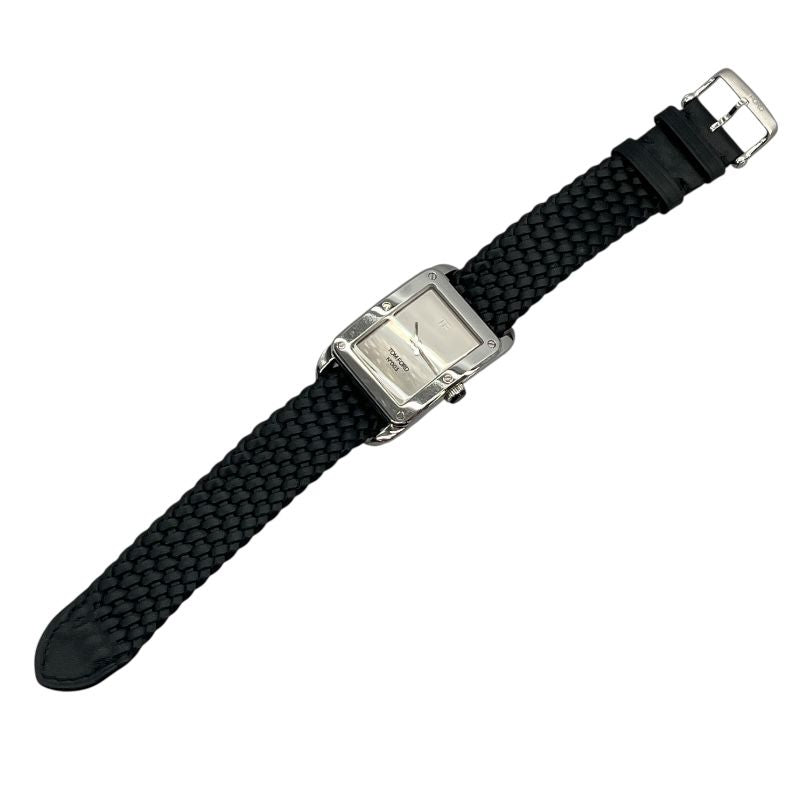 TOM FORD N.003 Gray SS Quartz Men's Watch - Exclusive Luxury Timepiece