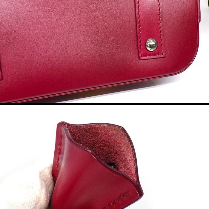 Louis Vuitton Alma BB Handbag in Fuchsia Epi Leather - Exquisite Craftsmanship