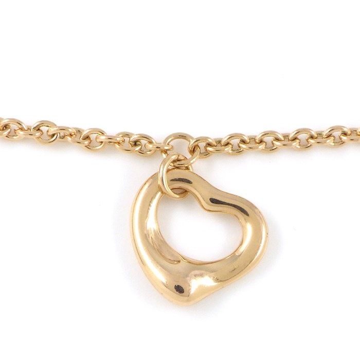 Tiffany & Co. Open Heart Bracelet in K18 Pink Gold - Exquisite Craftsmanship
