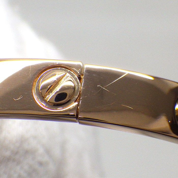 Cartier Love Bracelet Classic Model B6067416 in K18 Pink Gold