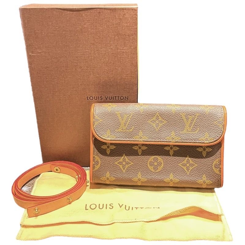 Louis Vuitton Pochette Florentine M51855 Monogram Canvas Shoulder Bag