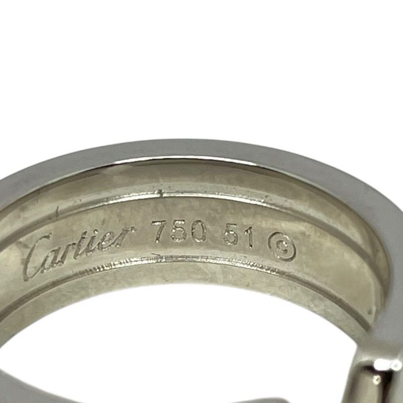 Cartier C2 Ring SM in 750WG - Exquisite Luxury Jewelry