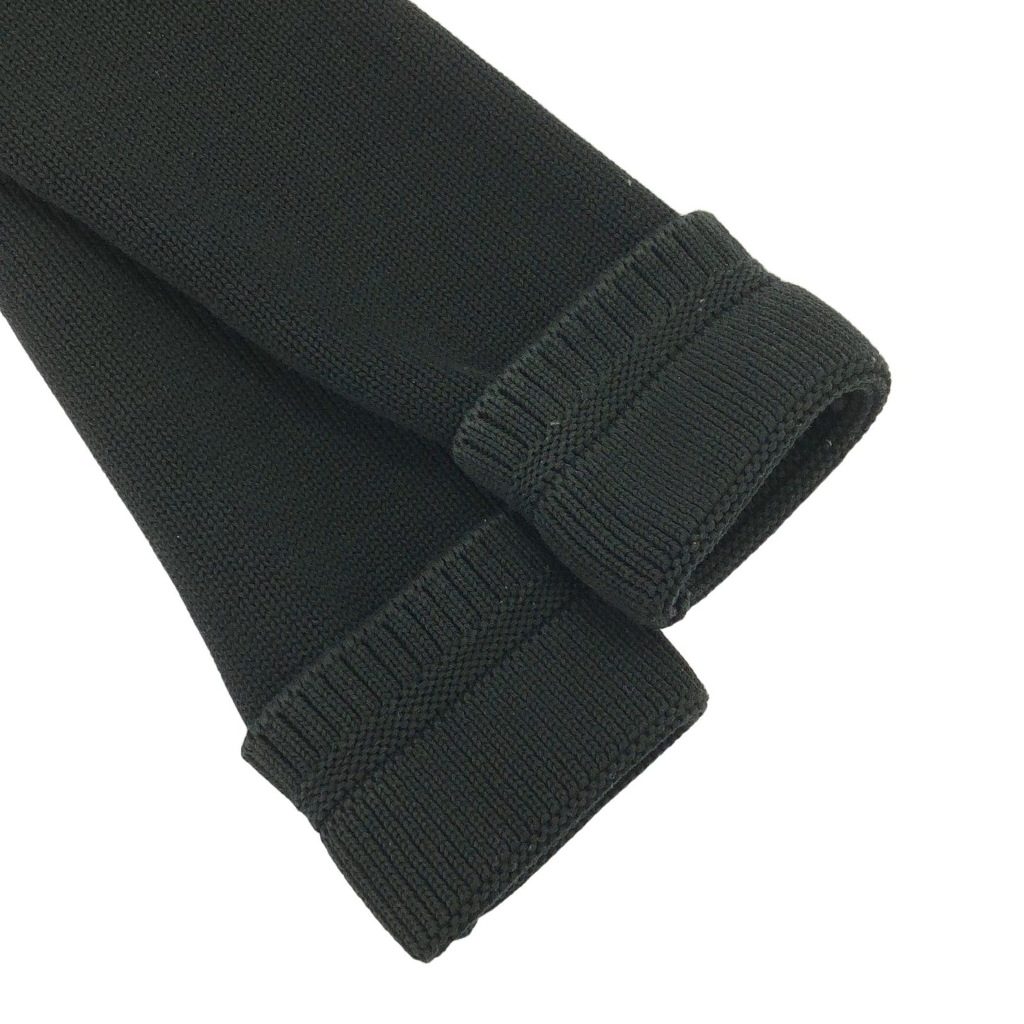 GIVENCHY Black Cotton Knit Sweater - Timeless Elegance