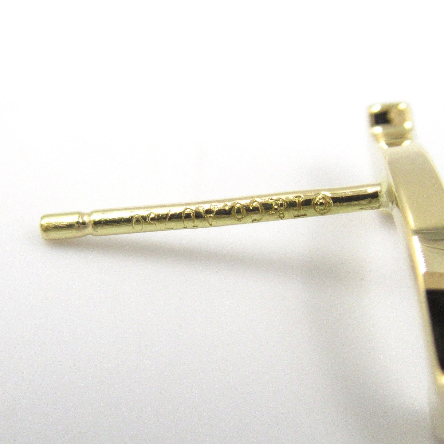 TIFFANY&CO T-Smile Earrings in K18 Yellow Gold - Exquisite Elegance
