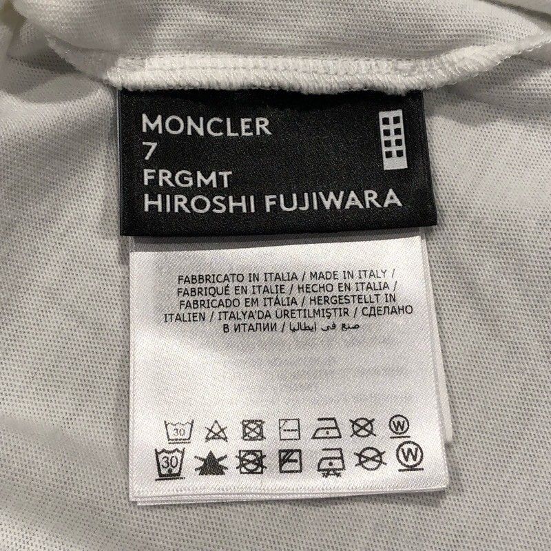 Moncler XFragment Logo Print T-Shirt - Exclusive Cotton Tee for Men
