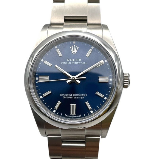 Rolex Oyster Perpetual 36 - Navy Dial Stainless Steel Men's Watch