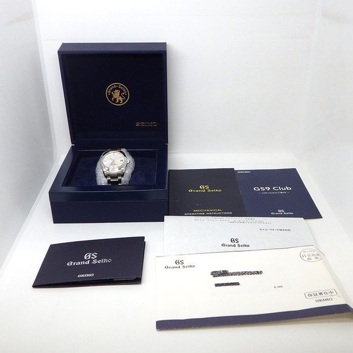 Grand Seiko SBGR051 Mechanical Watch - Exquisite Silver Dial