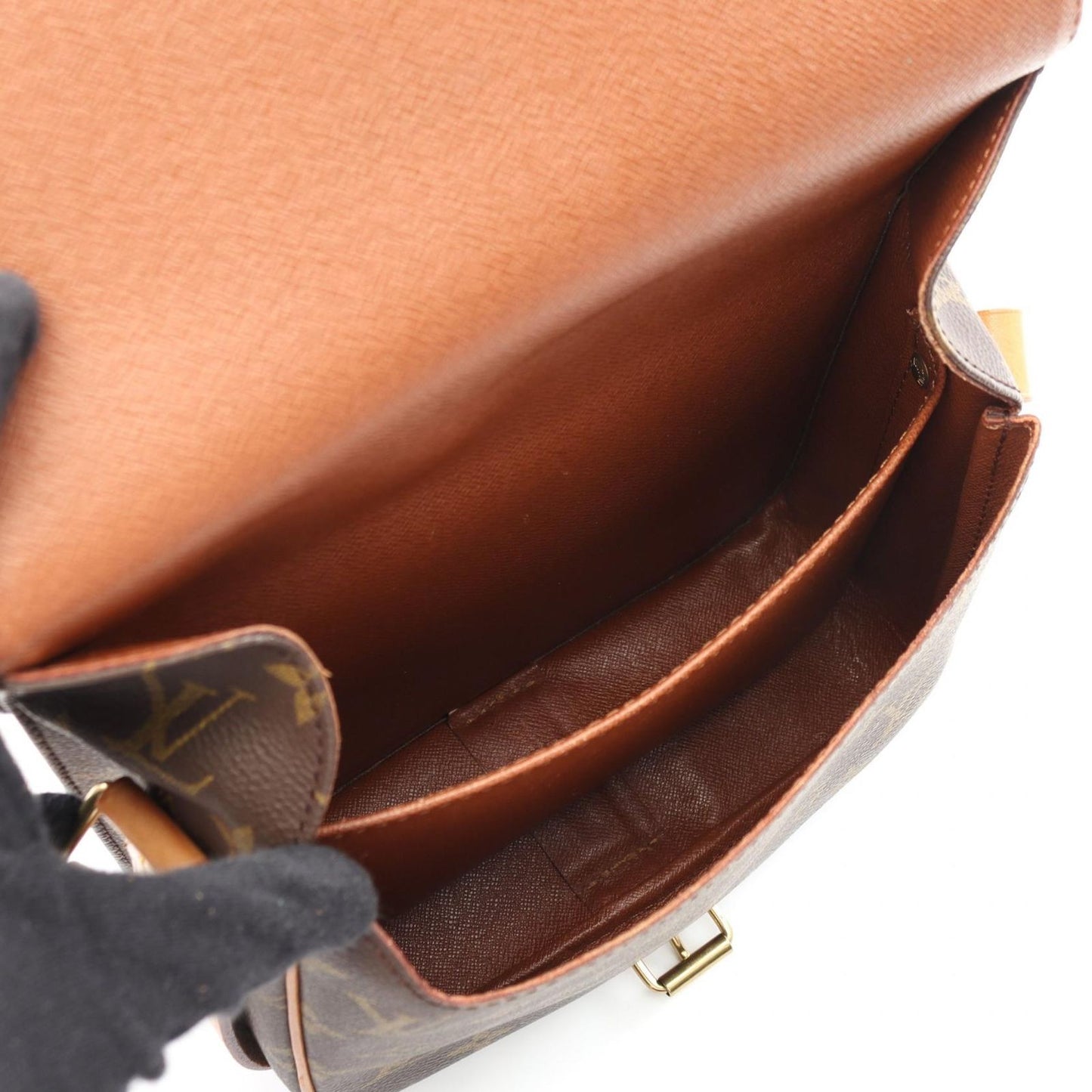 Louis Vuitton Monogram Canvas Cartouchière MM Shoulder Bag
