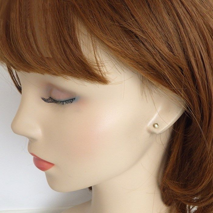 Cartier Love Earrings XS with Diamonds in 18K Yellow Gold