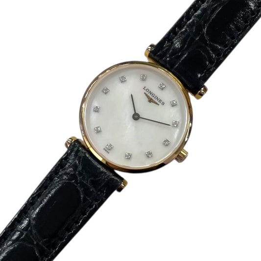 Longines La Grande Classique White Shell Ladies Watch L4.209.1