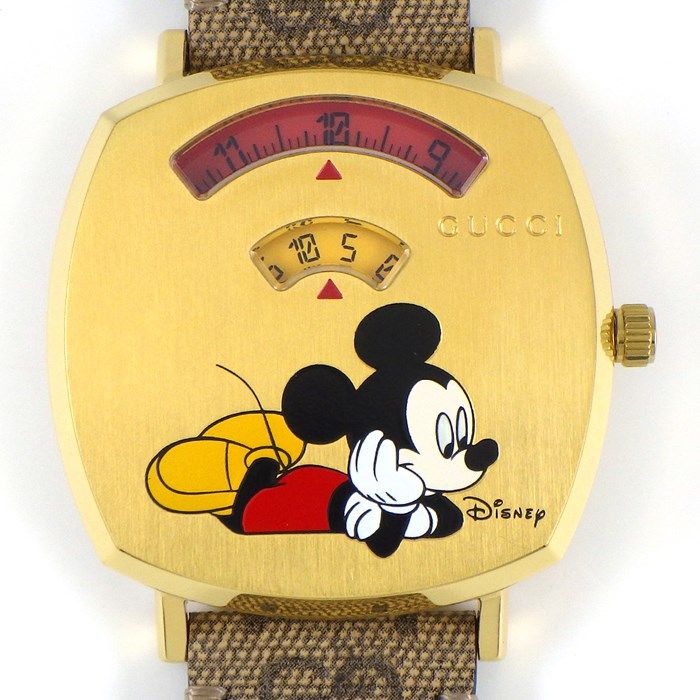 GUCCI x Disney Mickey Mouse Grip Watch - Limited Edition