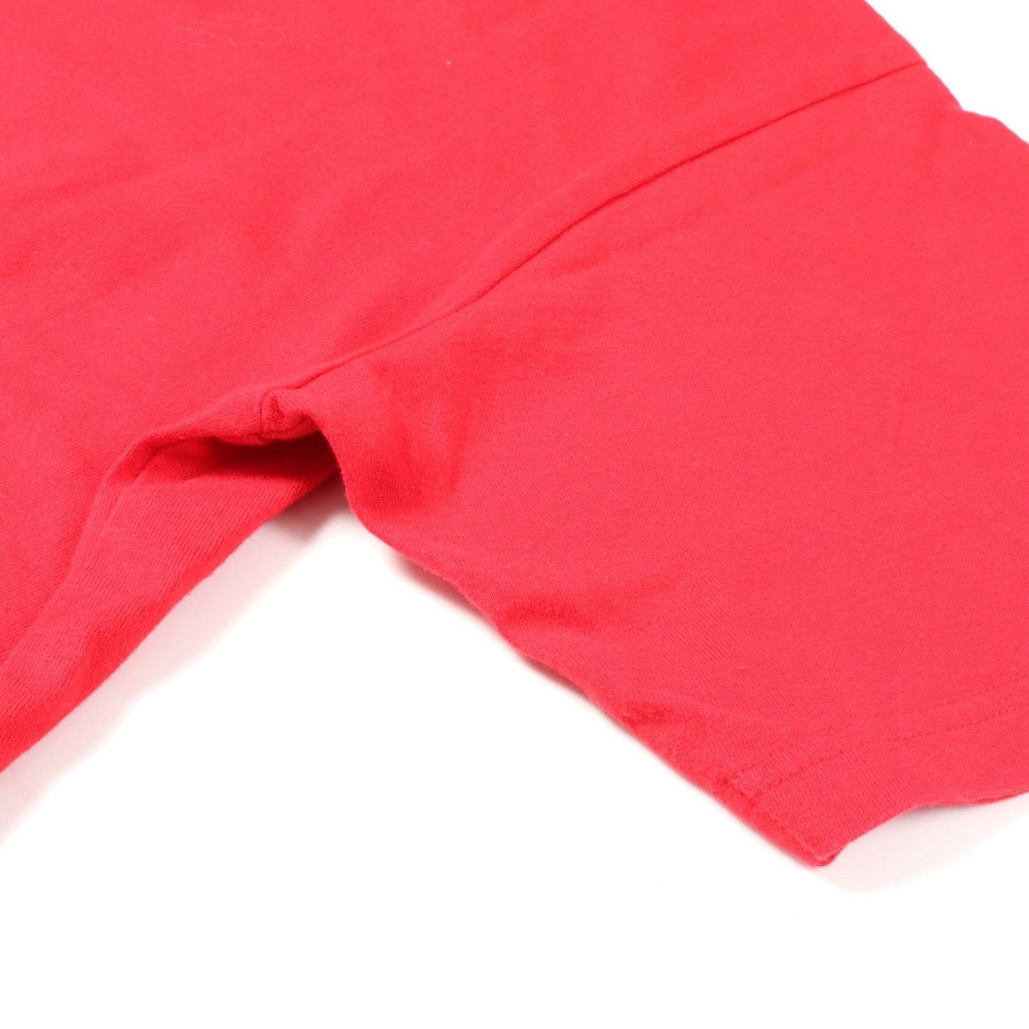 Supreme Mesh Stripe Pocket Cotton T-Shirt - Red - Size S