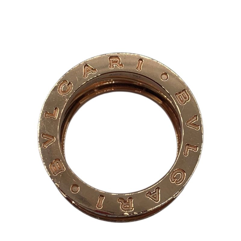 BVLGARI B.zero1 Legend Diamond Ring in K18 Pink Gold