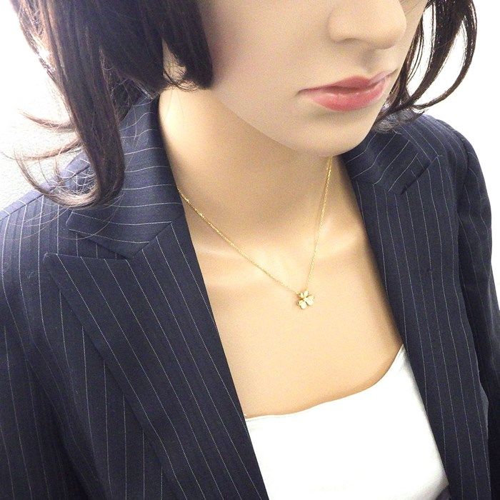 Van Cleef & Arpels Frivole Small Necklace in K18YG with Diamonds
