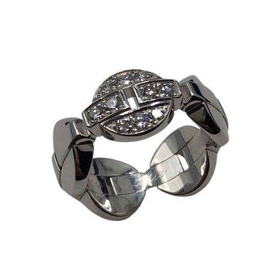 Cartier Imaria Ring in K18 White Gold with Diamonds